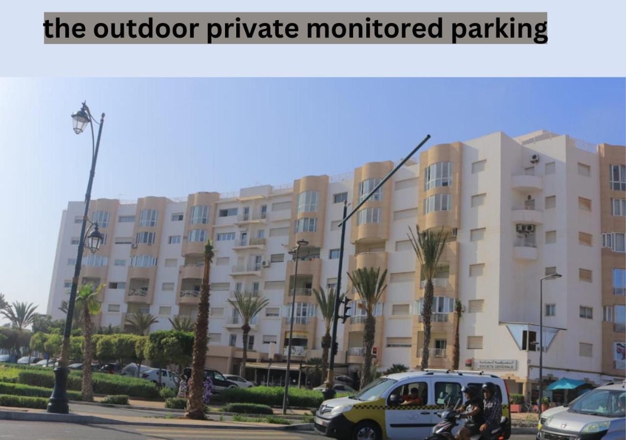 Appartement Julia Au Centre Ville Agadir Dans Residence Borj Dalat Dış mekan fotoğraf